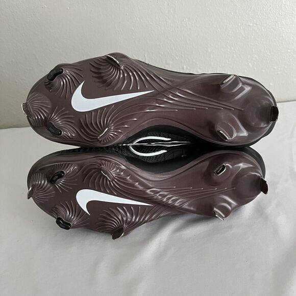 Nike Alpha Huarache NXT Black Metal Baseball Cleats Men’s Size 7.5 (DJ6517-010) - Picture 10 of 13